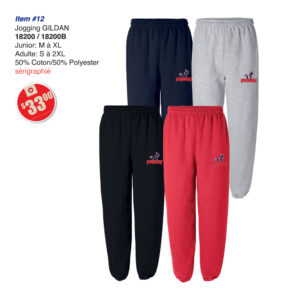Items 12 Vikings Jogging Gildan 18200 18200B 2025
