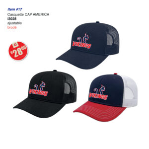 Items 17 Vikings Casquette i3028 2025