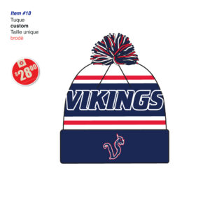 Items 18 Vikings Tuque 2025