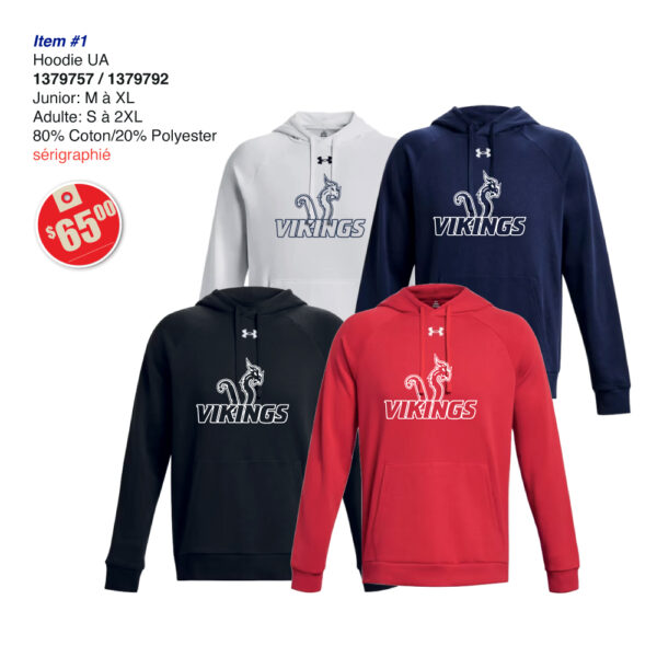 Items 01 Vikings Hoodie UA 1379757 1379792 2025
