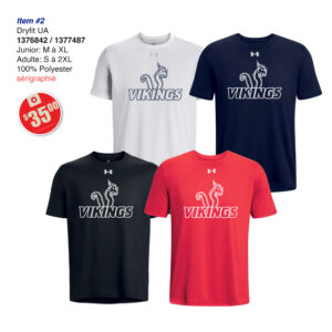 Items 02 Vikings Dryfit UA 1376842 1377487 2025