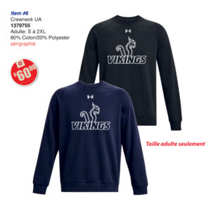 Items 06 Vikings Crewneck UA 1379755 2025