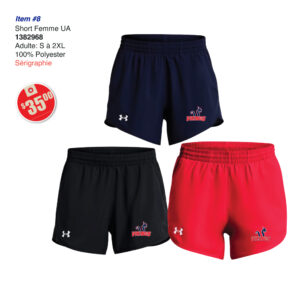 Items 08 Vikings Short femme UA 1382968 2025